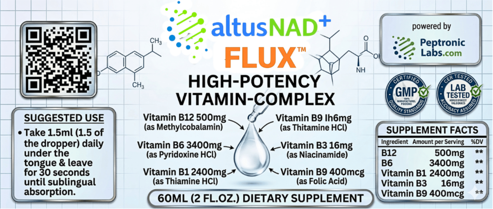 HIGH POTENCY VITAMIN COMPLEX 60ML